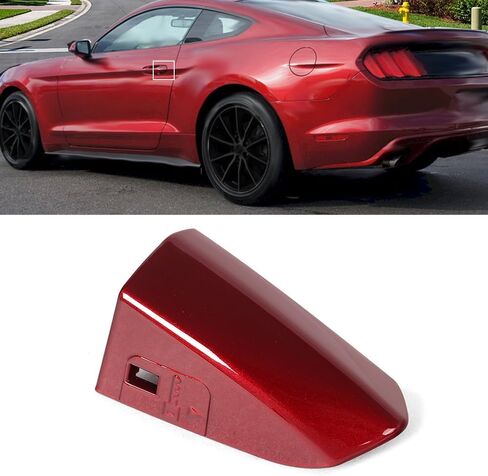 MIC Driver Side Door Handle Cap Cover Compatible with Mustang 2015-2020 Replace for FR3Z-63218A15-ACPTM (Race Red) in Saudi Arabia