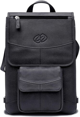 Premium Leather Shoulder Bag for 14 MacBook Pro | Protective Laptop Case with Strap and Handle in Saudi Arabia