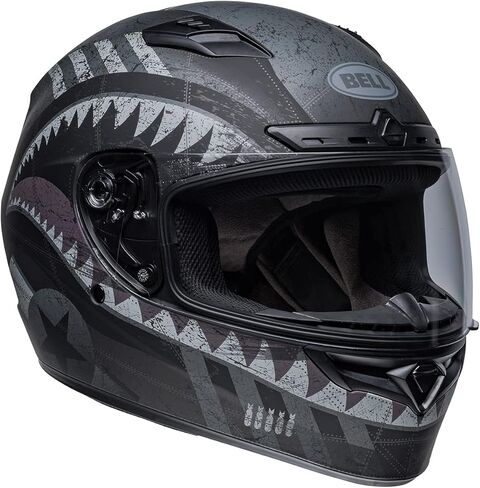 خوذة الشارع Bell Qualifier DLX MIPS (Devil May Care أسود مطفي/رمادي - X-Large) in Kuwait