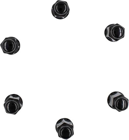 Wheel Accessories Parts 24 Pcs Aftermarket Black Hex Lug Nuts Bulge Acorn Lug Nut 1.75 Inch Long Cone Seat 19mm 3/4 19mm Hex M14 x 1.50 Chevy Silverado GMC Sierra Ford F150 Dodge Ram in Saudi Arabia