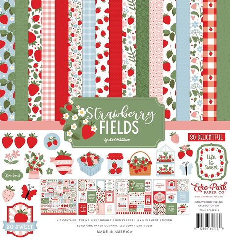 Echo Park Paper Strawberry Fields Collection Kit in Kuwait