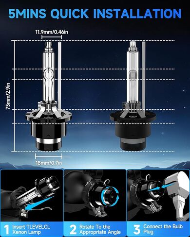 Fit for Infiniti 2003-2013 G25 G35 G37 FX35 FX37 FX45 FX50 D2S HID Xenon Headlight Bulbs, Upgraded High Low Beam 35W Bi-Xenon Light Bulb Replace, 6000K Cool White, Plug and Play, Pack of 2 in Saudi Arabia