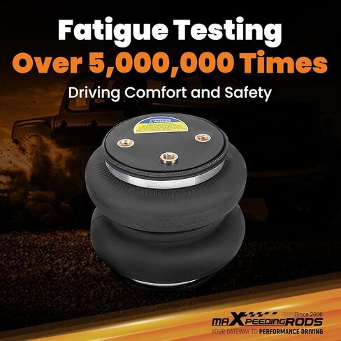 طقم أكياس تعليق هوائي خلفي من maxpeedingrods 5000 رطل لسيارة Toyota Tacoma 4WD 2005-2023 Tacoma RWD 2016-2023 Tacoma Prerunner RWD 2005-2012 طقم زنبرك مساعد الهواء in Kuwait
