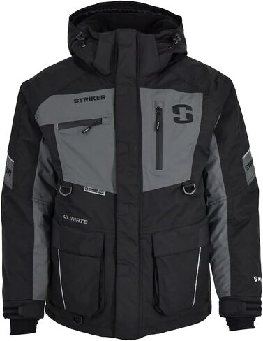 Striker Men’s Climate 3-in-1 Insulated, Waterproof Ice Fishing Jacket with Sureflote Flotation Technology, Phase Vapor, 3X-Large in Saudi Arabia