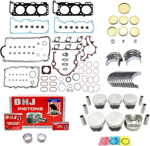 DNJ EK436B Engine Rebuild Kit for 2005-2011 Ford, Land Rover, Mercury Explorer, Explorer Sport Trac, LR3 4.0L V6 12V SOHC 245cid in Kuwait