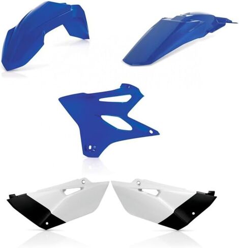 Acerbis Replica Plastic Kit Blue/Black Compatible with Yamaha YZ85 2015-2021 - 2403014891 in Kuwait