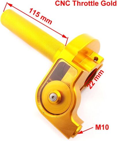 CNC Aluminum Twist Throttle Grips Cable For Suzuki RM 80 85 125 250 Pit Dirt Bike in Saudi Arabia