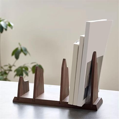 Bookshelf Creative Yamagata Chinese Style Bookshelf Desktop Small Organizer Shelf for Living Room Home Office in Saudi Arabia