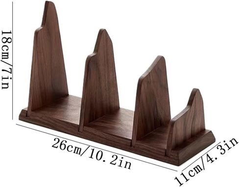 Bookshelf Creative Yamagata Chinese Style Bookshelf Desktop Small Organizer Shelf for Living Room Home Office in Saudi Arabia
