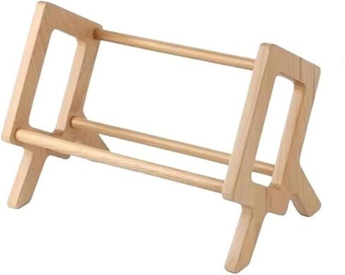 Bookshelf Desktop Hollow Out Bookshelf Wooden Storage Organizer Display Rack for Living Room Home Office in Saudi Arabia