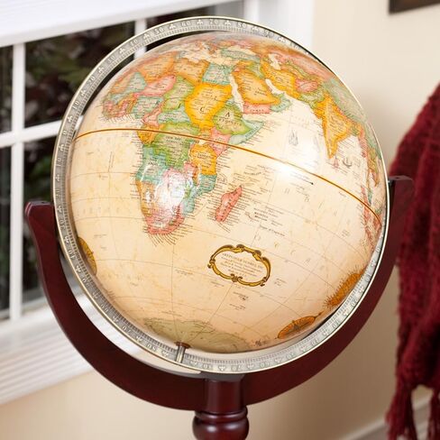 Replogle Globes 22716 Sherbrooke II Globe, Large, Off-White in Kuwait