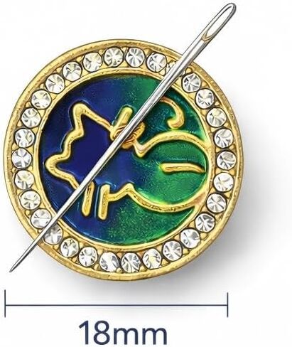 2Pack Magnetic Needle Minder for Embroidery, Cute Enamel Cat Needle Minder Magnet for Cross Stitch & Needlepoint, Strong Magnetic Needle Holder for Sewing Projects in Saudi Arabia