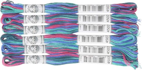 DMC Embroidery Floss Coloris - Jewel Circus (4507) - 6/Pkg in Kuwait