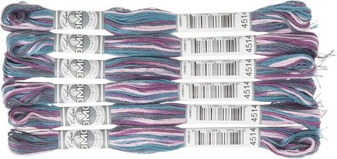 DMC Embroidery Floss Coloris - Jewel Circus (4507) - 6/Pkg in Kuwait