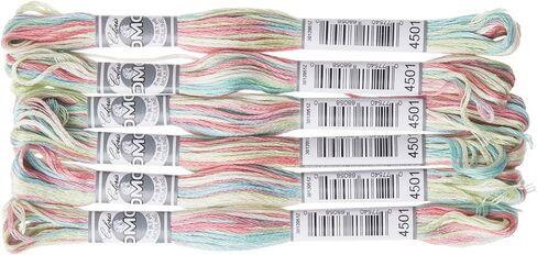 DMC Embroidery Floss Coloris - Jewel Circus (4507) - 6/Pkg in Kuwait