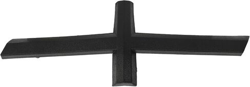 Front Grill Bow Tie Insert, Black Front Grill Emblem Bow Tie Removes Airflow Guiding Front Grill Bow Tie Insert Replacement for 2010 to 2013 in Kuwait