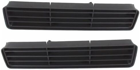 Compatible with 91-93 Ramcharger & D150 D250 D350 Truck Front Upper Grille Insert SET PAIR in Saudi Arabia