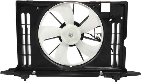 621-363 LINNCAS Radiator Cooling Fan Fit for 2009-2014 for Toyota for Matrix 2009-2013 for Toyota for Corolla 2009-2010 for Pontiac for Vibe Radiator Fan Assembly Black in Kuwait