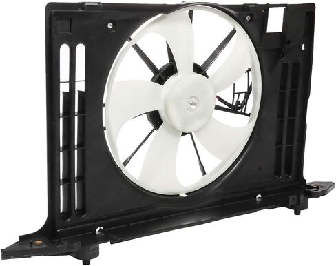 621-363 LINNCAS Radiator Cooling Fan Fit for 2009-2014 for Toyota for Matrix 2009-2013 for Toyota for Corolla 2009-2010 for Pontiac for Vibe Radiator Fan Assembly Black in Kuwait