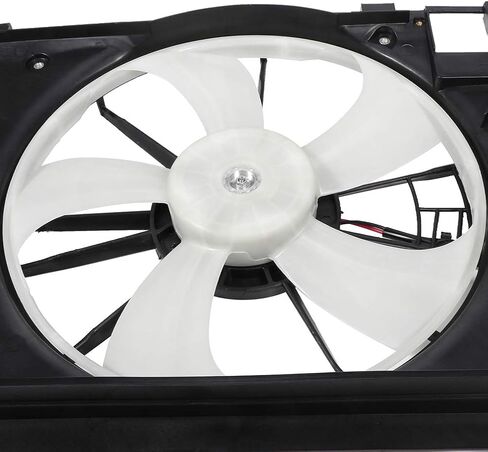 621-363 LINNCAS Radiator Cooling Fan Fit for 2009-2014 for Toyota for Matrix 2009-2013 for Toyota for Corolla 2009-2010 for Pontiac for Vibe Radiator Fan Assembly Black in Kuwait