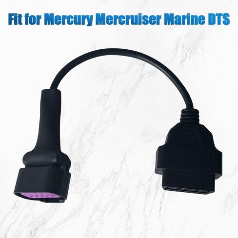 DTS لـ Mercury لـ Mercruiser Marine Diagnostic Obd2 محول 10 Pin Cable استبدال لـ Jaltest JDC617A in Kuwait