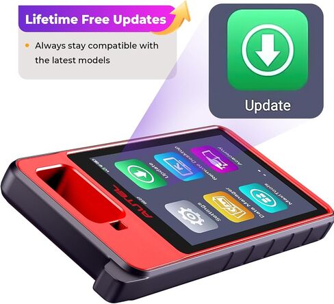 Autel Scanner KM100(E)، أداة مسح ضوئي تشخيصي OBD2 مع تحديثات مجانية مدى الحياة، قارئ رمز احترافي مع أجهزة سريعة 10X، مجموعة أدوات تشخيص تلقائي متعددة الاستخدامات للمحترفين ومحترفي الأعمال اليدوية in Kuwait