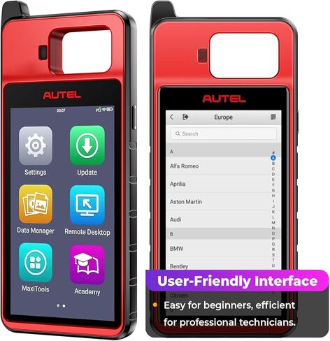 Autel Scanner KM100(E)، أداة مسح ضوئي تشخيصي OBD2 مع تحديثات مجانية مدى الحياة، قارئ رمز احترافي مع أجهزة سريعة 10X، مجموعة أدوات تشخيص تلقائي متعددة الاستخدامات للمحترفين ومحترفي الأعمال اليدوية in Kuwait