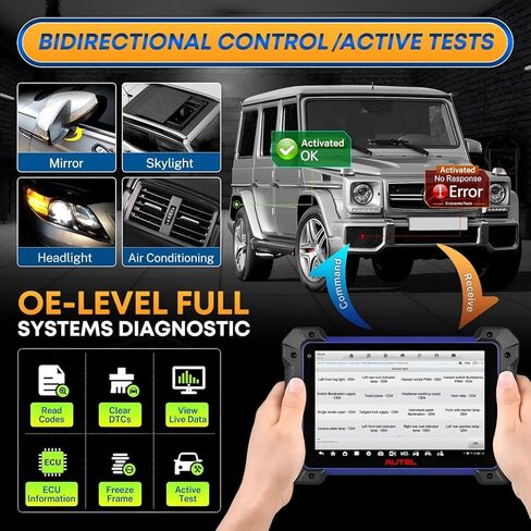 الماسح الضوئي Autel MaxiIM IM608S II: الإصدار العالمي 2026. من IM608 PRO 2 مع مجموعة كاملة بقيمة 1316 دولارًا، وأداة مسح ثنائية الاتجاه، ووظيفة وحدة التحكم الإلكترونية مثل Elite II Pro، وأكثر من 40 خدمة، واختبارات 3K+، وOE Full Sys، وCANFD DoIP، وOS10، وF in Kuwait