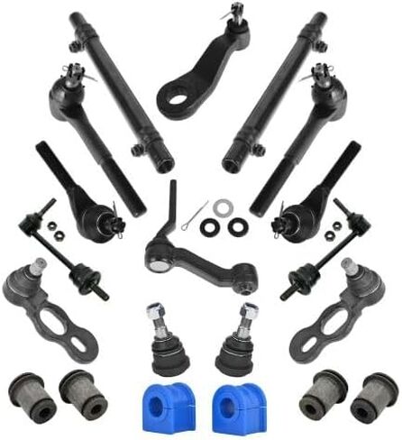 Replacement 20-Piece Front Steering and Suspension Kit Fits Mercury Grand Marquis (1998-2002) 25,26mm Sway Bar in Kuwait