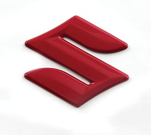Suzuki S Red Logo 3D Emblem Decal Kit of 2 990A0-94020 in Kuwait