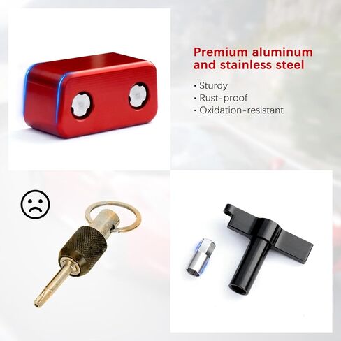 OBD II Port Lock,Aluminum Anti Theft OBD2 Lock, Car Diagnostic Port Protector, OBD2 Locking Device Compatible with Vehicles Manufactured in 1996 and Later (Red) in Kuwait