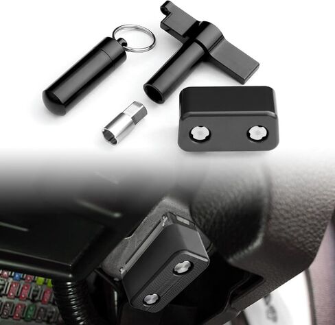 قفل منفذ obd ii، قفل obd2 من الألومنيوم ضد السرقة، واقي منفذ تشخيص السيارة، جهاز قفل obd2 متوافق مع المركبات المصنعة في عام 1996 وما بعده (أحمر) in Kuwait