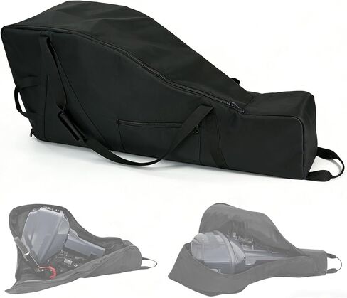 Outboard Motor Carry Bag, Waterproof Outboard Engine Travel Bag for Under 18HP or Under 88lb Outboard Motor - 1680D Oxford Fabric with Padded Lining, Small Outboard Engine Carry Bag for Travel in Saudi Arabia