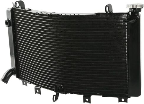 Radiator Engine Cooling Cooler Fit For Suzuki HAYABUSA GSX1300R 99-07 2006 Black in Kuwait