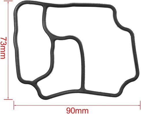 X AUTOHAUX Cooler Housing Gasket Engine Oil Filter Seal for BMW E36 E46 M54 11421719855 in Kuwait