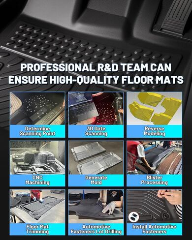 orealtrend Car Floor Mats Compatible with Toyota Corolla 2009-2013 Heavy Duty All Weather Liners Spill Proof Black Front Rear Carpet Custom Fitted Odorless Anti Slip Full Set Accessories for Men Dad in Saudi Arabia