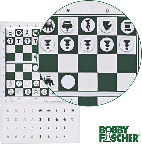 Bobby Fischer Mini Magnetic Pocket Chess Set - Travel - 6 x 3.25 by WE Games in Saudi Arabia