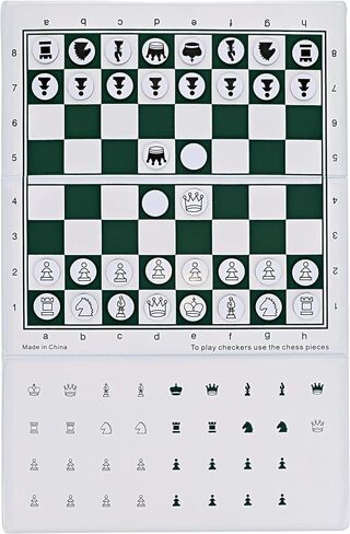 Bobby Fischer Mini Magnetic Pocket Chess Set - Travel - 6 x 3.25 by WE Games in Saudi Arabia