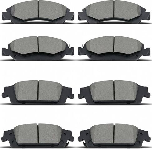 Front Rear Ceramic Brake Pads Compatible with Subaru Forester Brz Impreza Crosstrek, D1114 D1539 in Saudi Arabia