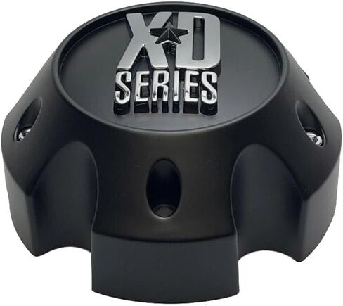 Matte Black Wheel Center Cap XD Series KMC 1079L145A LG0811-31 Hub Cover 4Pcs in Saudi Arabia