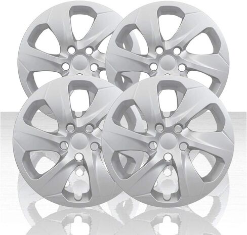Auto Reflections Set of 4 17" 6 Spoke Wheel Covers for Toyota RAV4 LE 2019-2025 - Gloss Black in Saudi Arabia