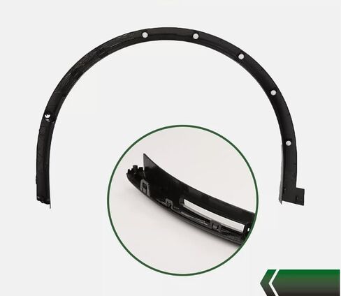 Fit for 2016 2017 2018 2019 2020 2021 for Tesla Model X Front Right Fender Flare Wheel Well Arch Molding 1034430-00-F 1075668-00-A 1035289-00-L in Saudi Arabia