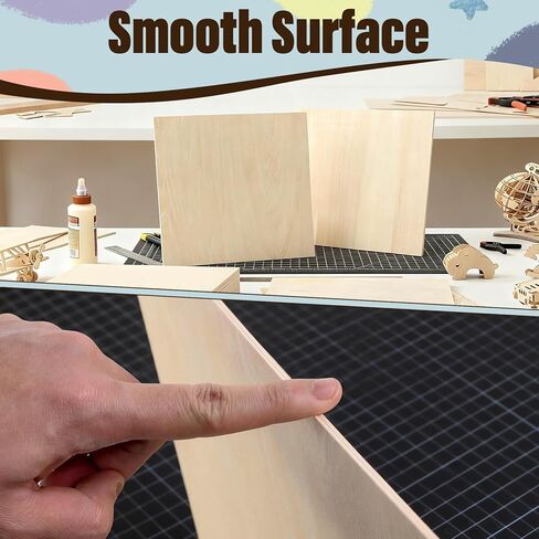 12 Pack Basswood Sheets 12"x18"x1/8", 3mm Basswood for Laser Cutting and Engraving, Laser Engraving Blanks, Thin Plywood Sheets Unfinished Wood for Crafts, DIY Models and Ornaments, Wood Burning in Saudi Arabia
