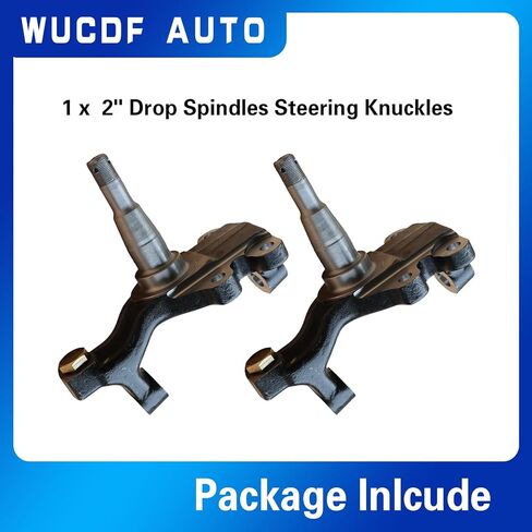 2" Drop Spindles Steering Knuckles For 1964-1974 Chevrolet Chevelle EL Camino Nova Camaro For 1970-1972 GMC Sprint For 1964-1974 Buick For 1964-1972 Pontiac in Saudi Arabia