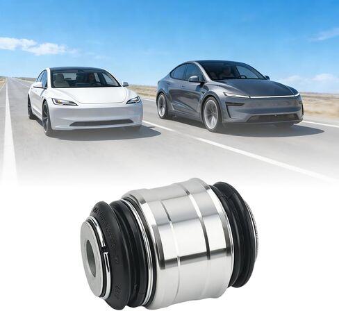 Rear Suspension Steering Knuckle Bushing Replacement, Compatible with Tesla Model 3 2017–2025 & Model Y 2020–2025, Left/Right Rear Knuckle Bushing, Replaces OE 1188412-01-E in Kuwait