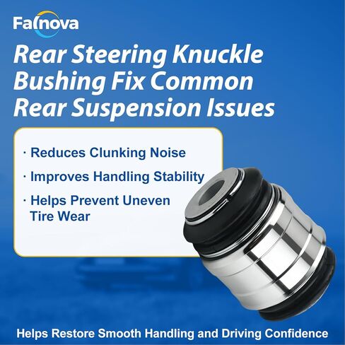 Rear Suspension Steering Knuckle Bushing Replacement, Compatible with Tesla Model 3 2017–2025 & Model Y 2020–2025, Left/Right Rear Knuckle Bushing, Replaces OE 1188412-01-E in Kuwait
