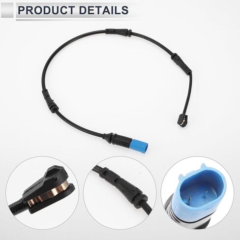 مستشعر ارتداء لوحة الفرامل الخلفية لسيارات BMW M3 M4 2021-2023 مؤشر ارتداء لوحة الفرامل الاستشعار رقم 34358095575 مطاط البولي يوريثان 1 قطعة in Kuwait