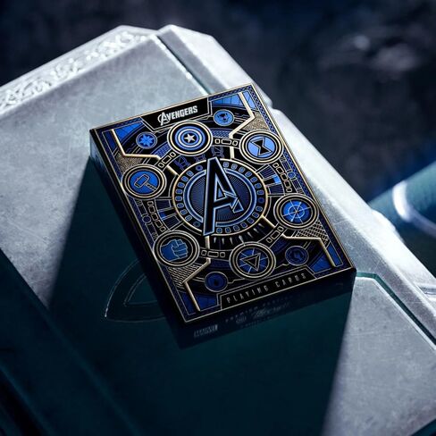 theory11 Avengers Blue Edition Premium Playing Cards - Marvel Studios' The Infinity Saga Deck in Kuwait