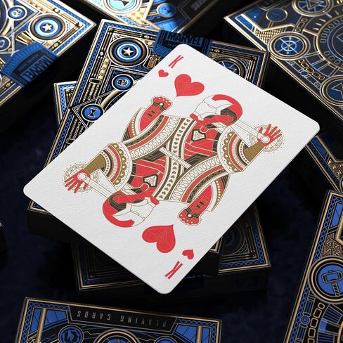 theory11 Avengers Blue Edition Premium Playing Cards - Marvel Studios' The Infinity Saga Deck in Kuwait