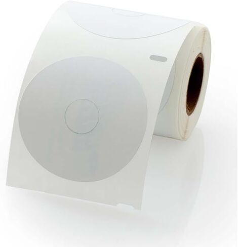 العلامة التجارية LabelValue LV-30854 متوافقة مع طابعات Dymo Label - ملصقات CD/DVD in Kuwait